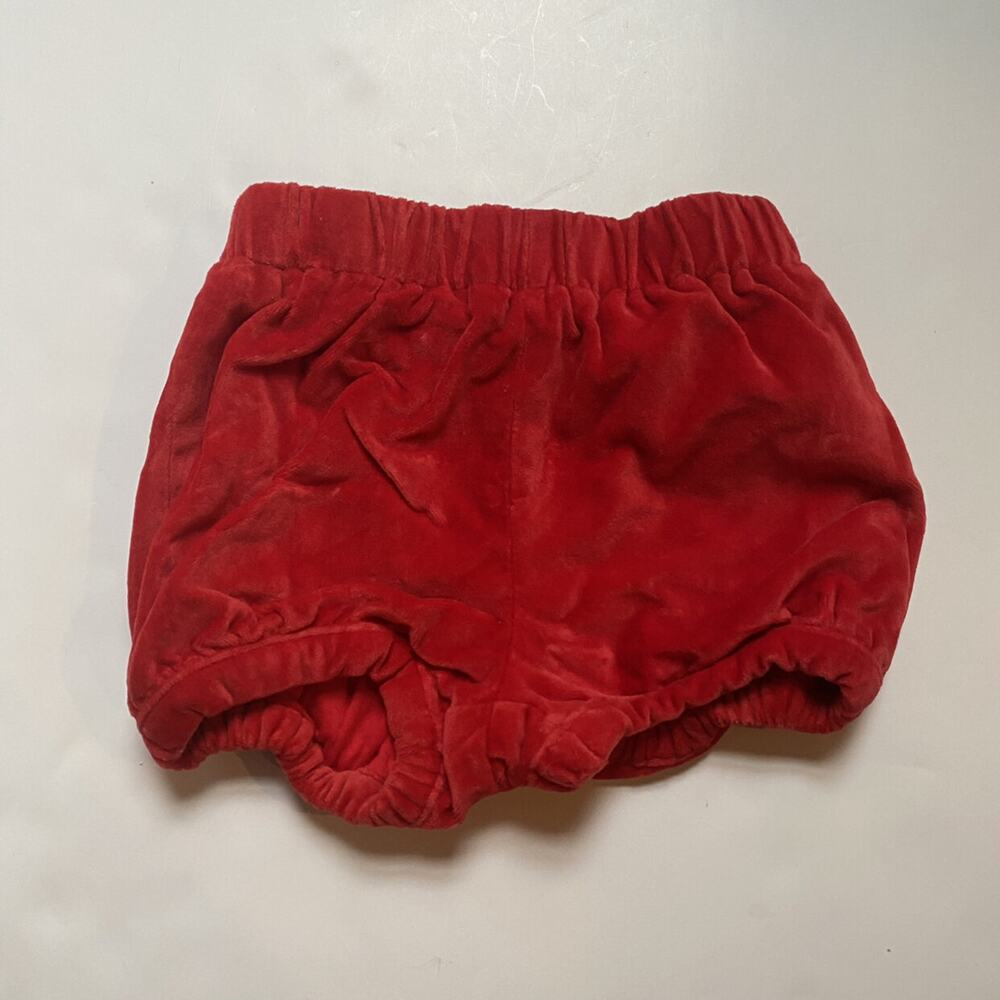 Baby Boden Red Velvet Bloomer Shorts